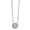 Collier 750/18K Weissgold Diamant 0.48ct.