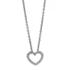 Collier 585/14K Weissgold Diamant 0.05ct.
