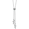 Collier 750/18K Weissgold Diamant 0.34ct.