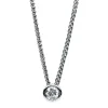 Collier 750/18K Weissgold Diamant 0.1ct.