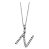 Collier 750/18K Weissgold Diamant 0.08ct.