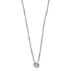 Collier 750/18K Weissgold Diamant 0.15ct.