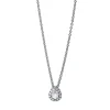 Collier 750/18K Weissgold Diamant 0.18ct.