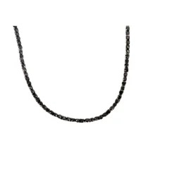 Collier 750/18K Weissgold Diamant 3.85ct.