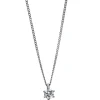 Collier 750/18K Weissgold/Platin 950 Diamant 0.2ct.