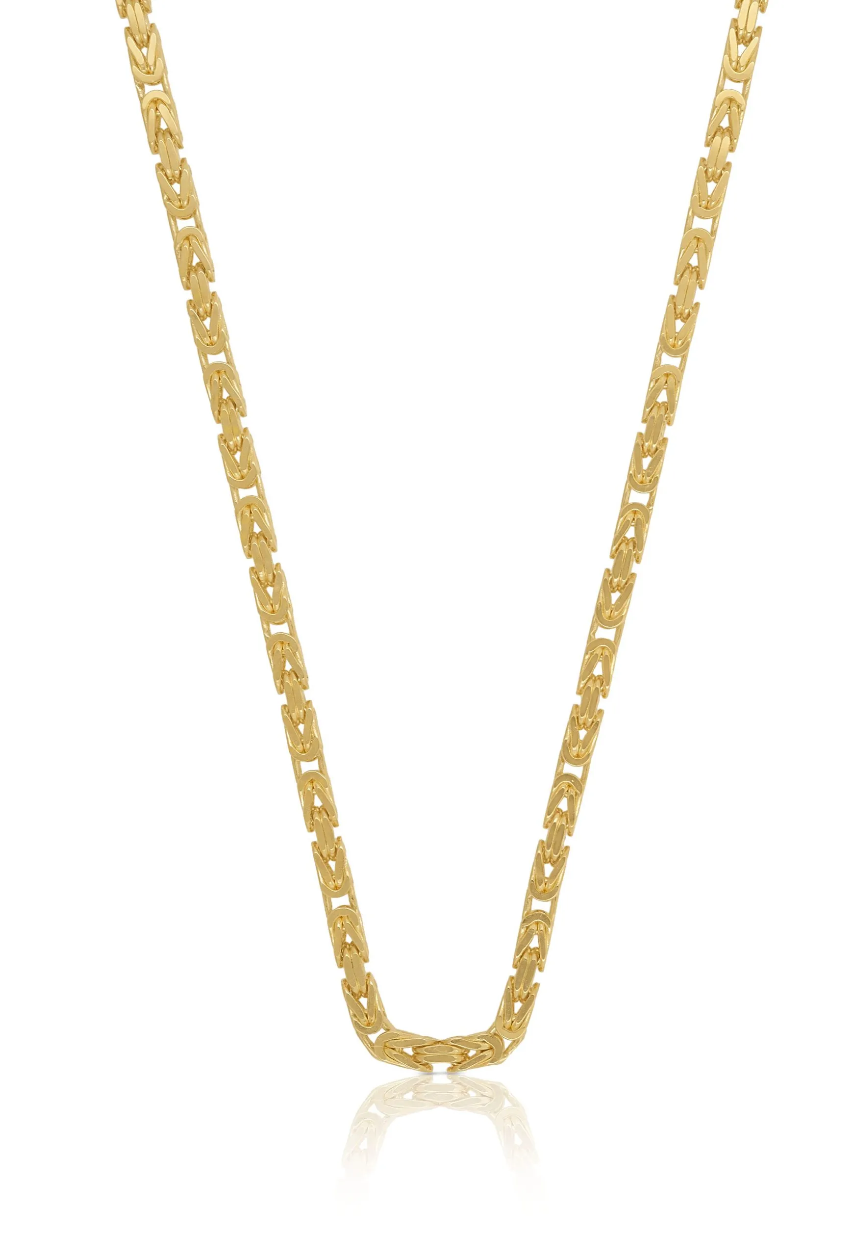 Collier Königskette Gelbgold 750, 2.3mm, 50cm