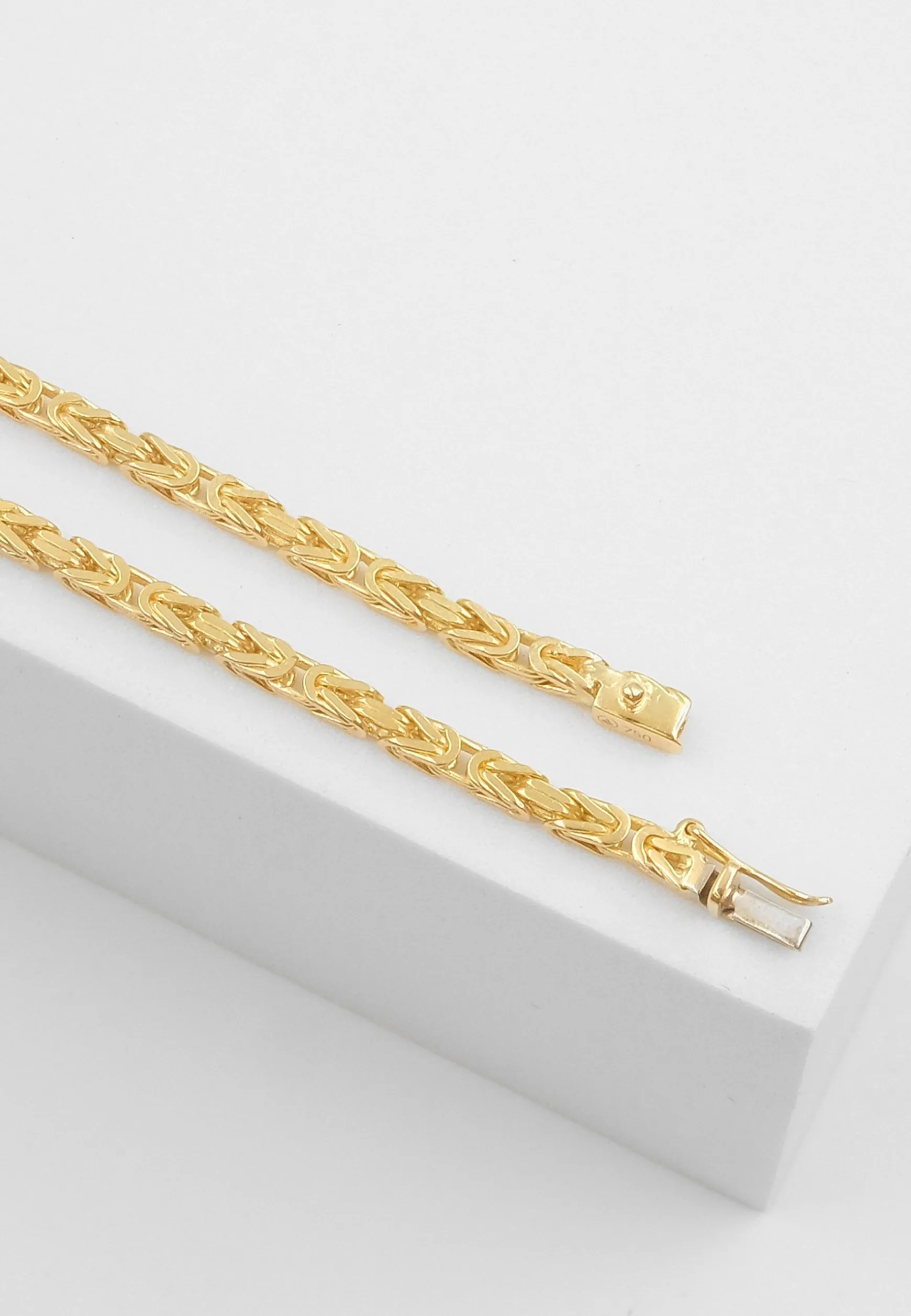 Collier Königskette Gelbgold 750, 2.3mm, 45cm