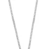 Collier Königskette klassisch Weissgold 750, 2.5mm, 60cm