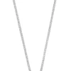 Collier Königskette klassisch Weissgold 750, 2mm, 45cm