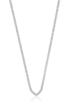 Collier Königskette klassisch Weissgold 750, 2mm, 45cm