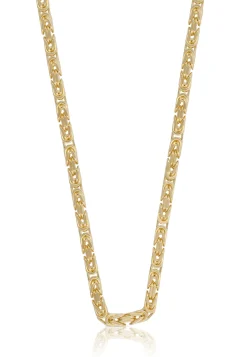 Collier Königskette klassisch Gelbgold 750, 3.5mm, 60cm