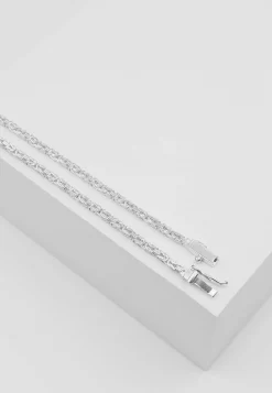 Collier Königskette klassisch Weissgold 750, 2mm, 45cm