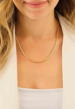 Collier Königskette klassisch Gelbgold 750, 2mm, 45cm