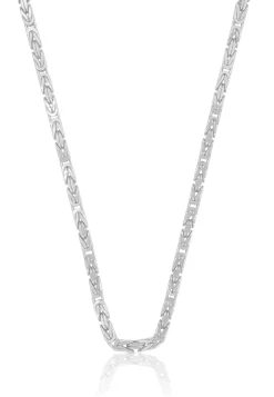 Collier Königskette Weissgold 750, 2.3mm, 45cm