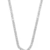 Collier Königskette Weissgold 750, 2.9mm, 45cm