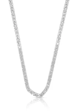Collier Königskette Weissgold 750, 2.9mm, 45cm