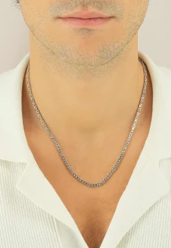 Collier Königskette Weissgold 750, 2.9mm, 45cm