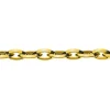 Collier Navette Gelbgold 750, 6.6x13.5mm, 50cm