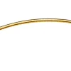 Collier Omega Glied Gelbgold 750 Double Face matt/glanz 1,4mm, 45cm