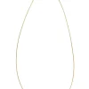 Collier Omega Glied Gelbgold 750, 1.1mm, 45cm
