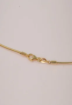 Collier Omega Glied Gelbgold 750, 1.4mm, 45cm