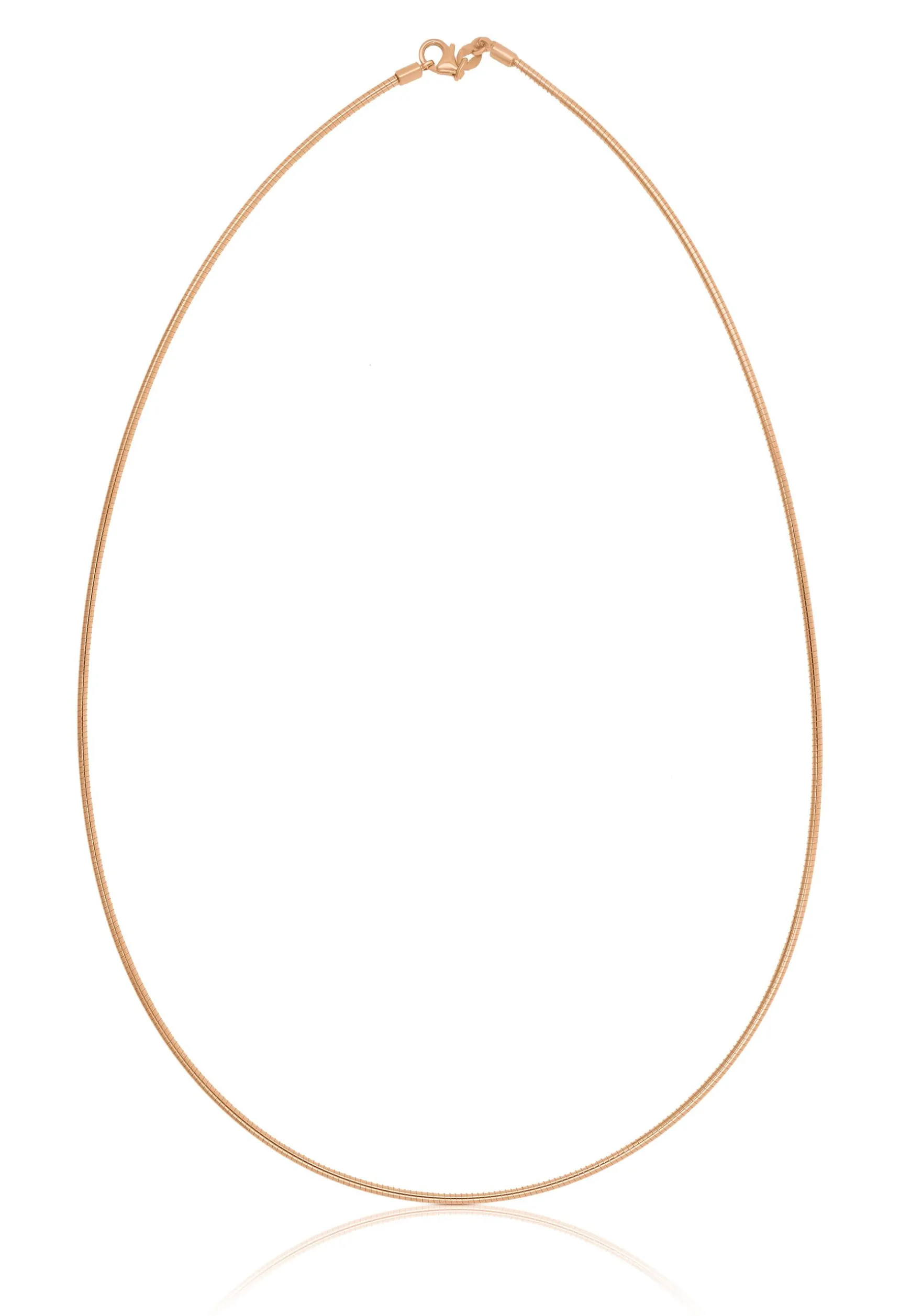 Collier Omega Glied Rotgold 750, 1.4mm, 50cm