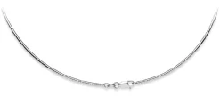 Collier Omega Glied Silber 925, 1.7mm, 42cm