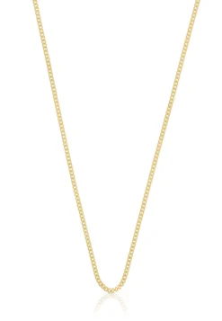 Collier Panzer Gelbgold 750, 1.4mm, 55cm