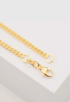 Collier Panzer Gelbgold 750, 2.8mm, 60cm
