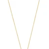 Collier Panzer Gelbgold 750, 1mm, 38cm