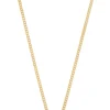 Collier Panzer Gelbgold 750, 1.6mm, 38cm