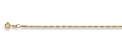Collier Panzer Gelbgold 375, 1.6mm, 40cm