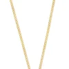 Collier Panzer Gelbgold 750, 2.8mm, 45cm