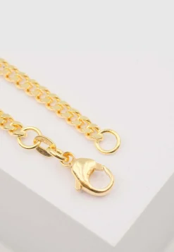 Collier Panzer Gelbgold 750, 3.4mm, 45cm