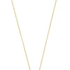 Collier Panzer Gelbgold 750, 1mm, 45cm