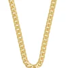 Collier Panzer Gelbgold 750, 5.2mm, 50cm
