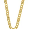 Collier Panzer Gelbgold 750, 6mm, 45cm