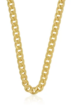 Collier Panzer Gelbgold 750, 6mm, 45cm