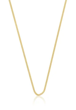 Collier Panzer Gelbgold 585, 1.4mm, 40cm