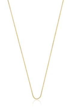 Collier Panzer Gelbgold 750, 1mm, 42cm
