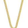 Collier Panzer Gelbgold 750, 4mm, 55cm