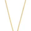 Collier Panzer Gelbgold 375, 1.7mm, 42cm