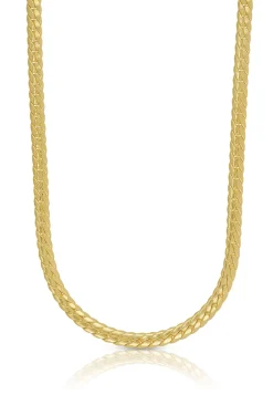 Collier Panzer Gelbgold 750, 3.6mm, 50cm
