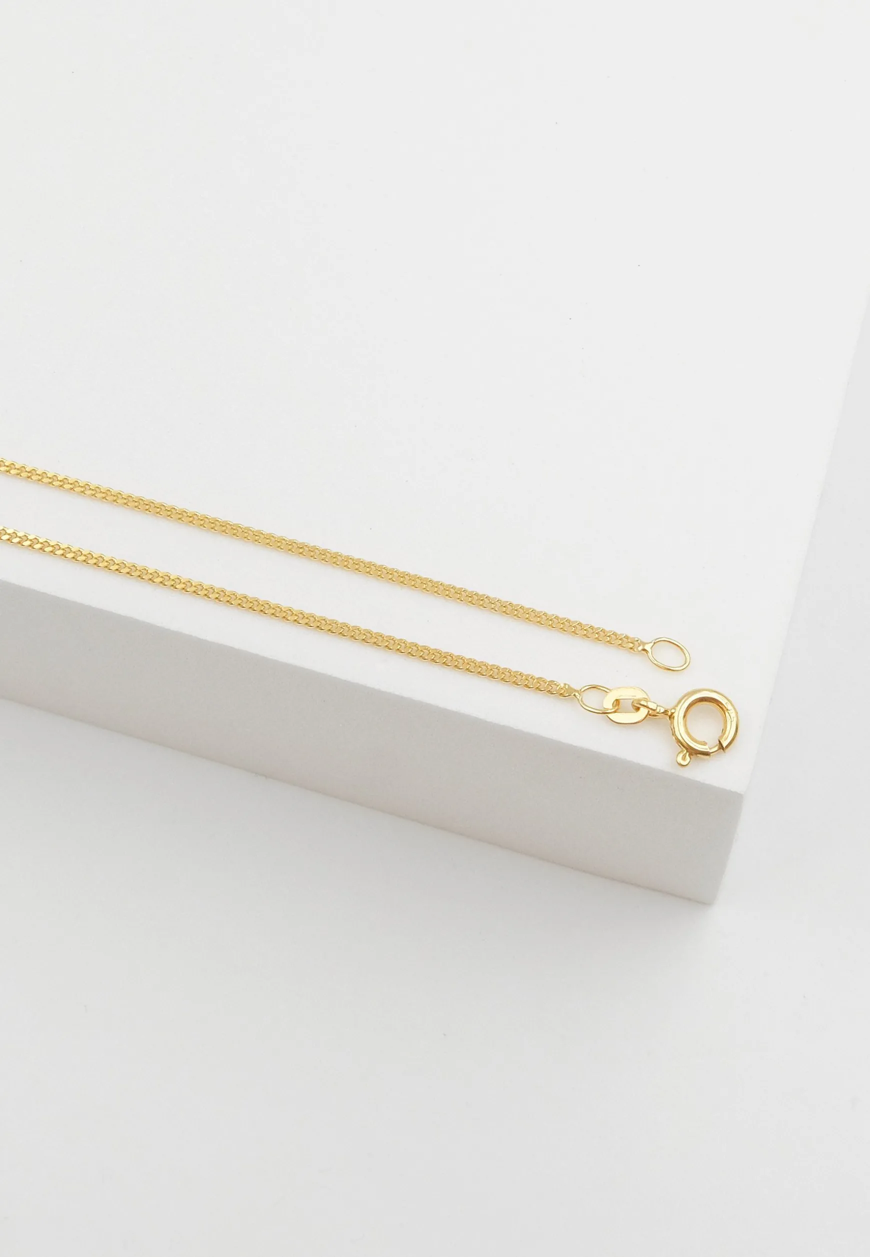 Collier Panzer Gelbgold 585, 1.4mm, 50cm