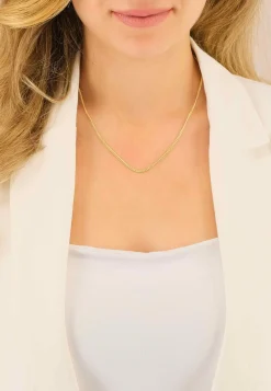 Collier Panzer Gelbgold 750, 2.1mm, 45cm