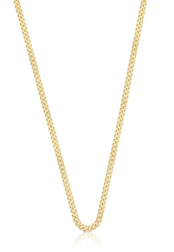 Collier Panzer Gelbgold 750, 2.6mm, 45cm