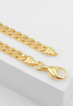 Collier Panzer Gelbgold 750, 4.2mm, 55cm