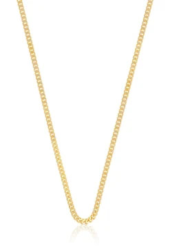 Collier Panzer Gelbgold 375, 1.7mm, 42cm