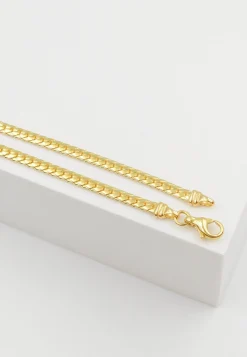 Collier Panzer Gelbgold 750, 3.6mm, 50cm