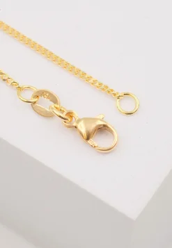 Collier Panzer Gelbgold 750, 1.4mm, 55cm